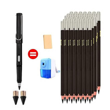 42 Pcs Inkless Pencil Tip Inkless Pencil Replacement Nibs Everlasting Pencil for Reusable Everlasting Pencil