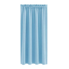 Scandinavian light blue blackout curtains 63x38 inch