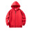 Kids Long Sleeve Solid Zip Hoodie Sweatshirt for 18-24 1