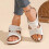 Women's Wedge Heels Sandals White Size 7.5 1