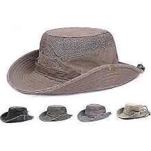 Sun Hat UV Protection Bucket Hat Beach Hat Safari Boonie Hat Foldable Fishing Hat with Breathable Mesh and Adjustable Chin Strap