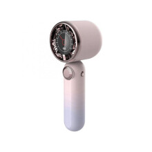 Handventilator mit Hochgeschwindigkeits-Drehknopf Tragbarer, Blattfreier Turbinen-Handventilator mit Hoher Geschwindigkeit Intelligenter Ventilator