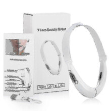 (White) V-Face Beauty Massager for Lifting and Shaping, Reduces Double Chin and Slims Face