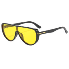 (Style 3)Lunettes de soleil créateur grand cadre avec verres PC UV400 pour plage et voyage
