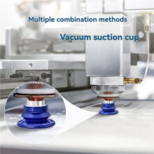 8Pcs Corrugated Suction Cup Strong Suction Nozzle Robot Accessories Vacuum Suction Cup Joint Set SAB50/60/80 SAB50
