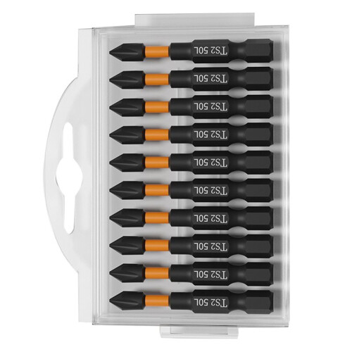 20PCS 50mm PH2 Magnetic  Bit Set  Phillips Impact Batch  Hardness Screwdriver Bit Screw Driver Hand Tool 2