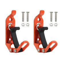 Shovel Mount for Roof Rack, Metal Rubber Clamps, Wall Mounting Brackets, Quick Release Kit, Car Accessories 4Pcs