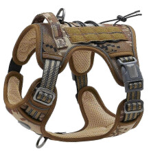 (M, desert camouflage) Dog Adjustable Training Vest Harness Comfortable Dog Vest Harness for Medium Dogs Multicolored Vest pink camouflage XL