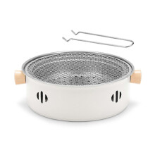 Charcoal Barbecue Grill with Wire Mesh Slow Cooking for Outdoor Activities for Household and Office Use Stove Tool