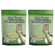 (12pcs) Cat Grass Teeth Grinding Stick Pet Snacks Hairball Removal Mild Hair Row Ready To Eat Cat Baby Cat Teeth Cleaning Sticks 6/12/18pcs