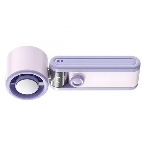 Starker Handventilator mit Kühlspeicherfunktion,-Lila