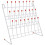 Laboratory drying rack positions for laboratory beakers Robust durable construction Easy to operate 1