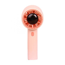 Tragbarer Handventilator, wiederaufladbar, persönlicher-Rosa