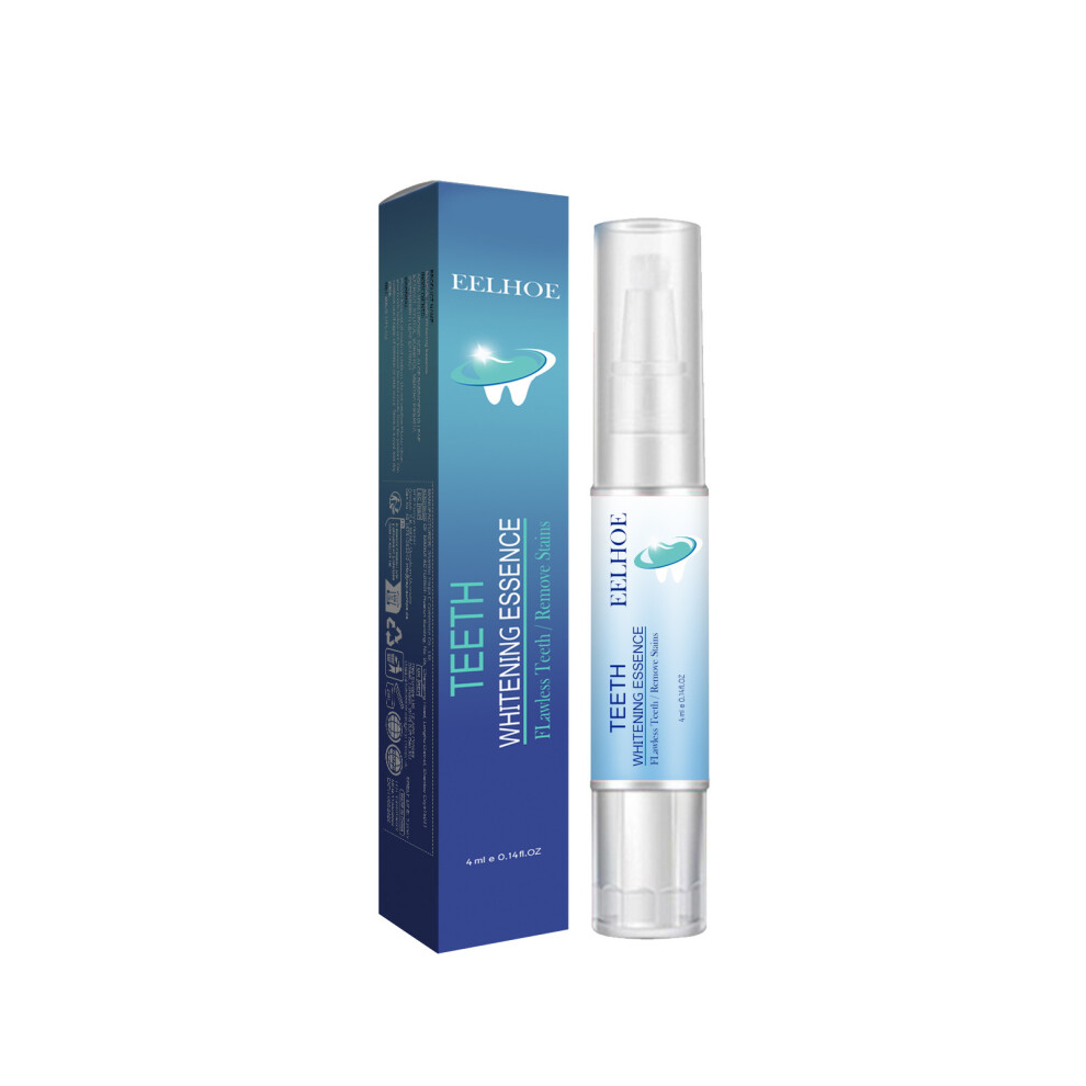 (4ml) EELHOE Teeth Cleaning Pen Deep Cleans White Teeth Breath Fresh Oral Cleansing Plaque Remover