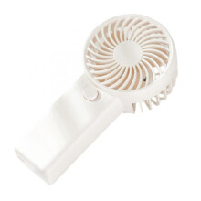 Leichter Handventilator, tragbar, batteriebetrieben,-Weiß