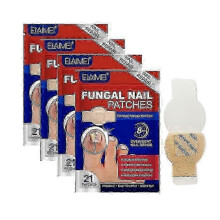 (4Bags) oenail Fungus Patch Waterproof Nail Repair Patches Nail Ingrown Correction Stickers 1/2/3/4/5Pcs for Discolored Or Damaged Nails