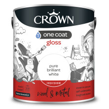 Crown 2.5L - Solo One Coat Gloss Pure Brilliant White
