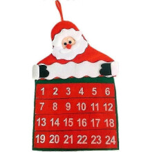 Christmas Day Countdown Wall Calendar, Christmas Decoration Countdown Calendar