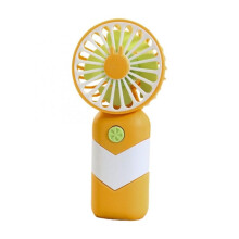 Wiederaufladbarer Handventilator Gelb 300 mAh