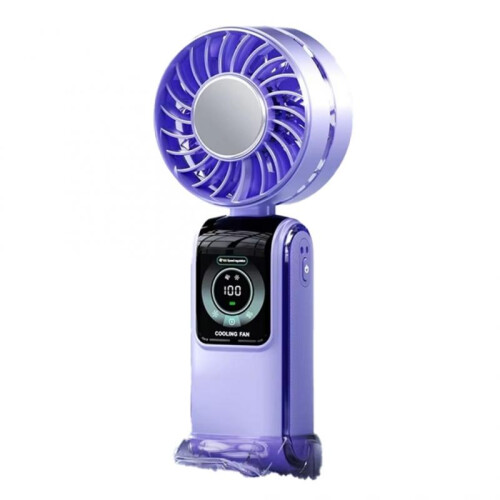 Fortschrittlicher tragbarer Handventilator mit Digitalanzeige
