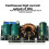 17-100V to 3-50V Down Buck Module 300W 20A High Power Down Buck Module Adjustable Step Down Power Supply Module 7