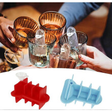 (Blue) (Blue red) 2pcs Spoof Ice Cube Mold, Adult Prank Ice Cube Mold, Silicone Ice Cube Mold Novelty Party Ice Cubes Maker