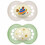 MAM MAM Original Glow-in-the-Dark Dummies, 6-18M, 2 Pack, Orthodontic Design 1