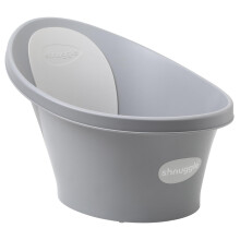 Shnuggle Baby Bath Tub Featuring Ergonomic Bum Bump Support, Soft Foam Backrest