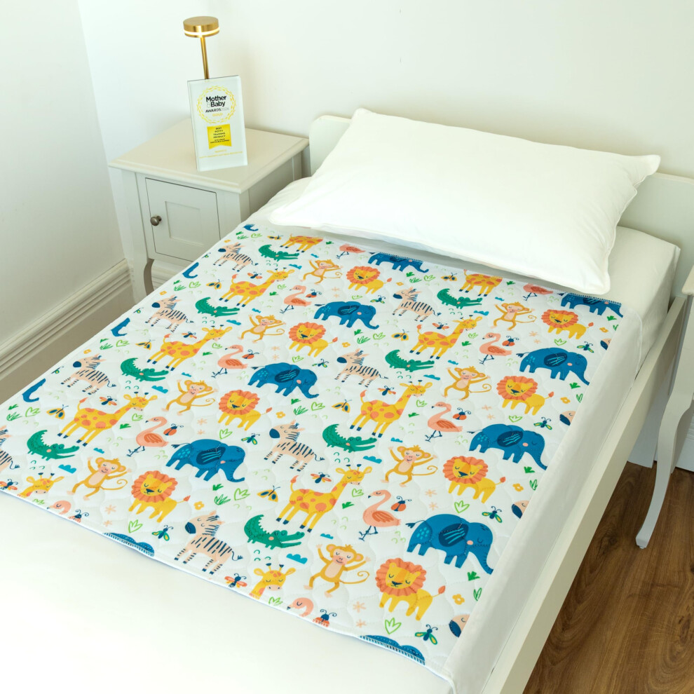 Bedwetz Potty Training Bed Pad – Waterproof Mattress Protector For Toddler & Sin