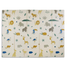 Nuby Foldable Reversible Play Mat - Easy Clean | Reversible | Waterproof | Suita
