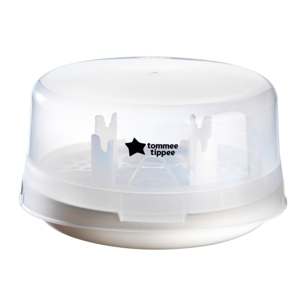 Photos - Other for Feeding Tommee Tippee Microwave Steam Steriliser for Baby Bottles Soothers Bre 