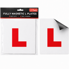 Magnetic L Plates 2 Pack for Learner Drivers