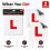 Magnetic L Plates 2 Pack for Learner Drivers 7