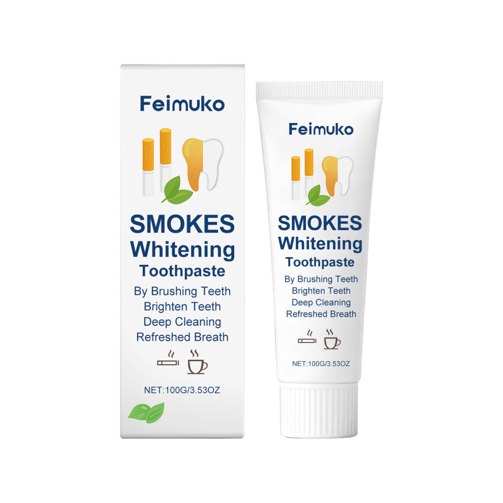 (100g) Cleaning toothpaste, gentle cleaning of tooth stains, care for teeth, fresh and fragrant oral cleansing care toothpaste
