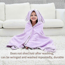 Baby Bath Towel with Hood Baby Girl Bath Robe Baby Boy Bath Cape Soft Absorbent