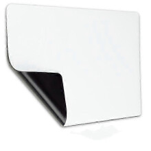 Magnetic whiteboard for fridge White A3 White A3