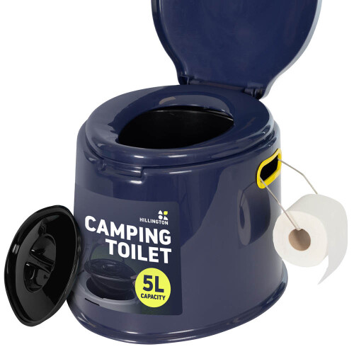 Portable Toilet with 5L Removable Bucket