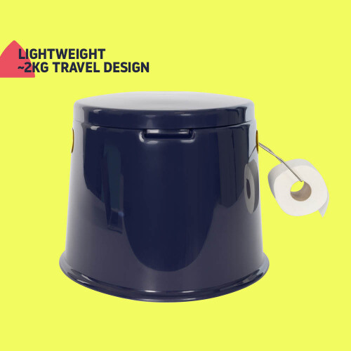 Portable Toilet with 5L Removable Bucket 2