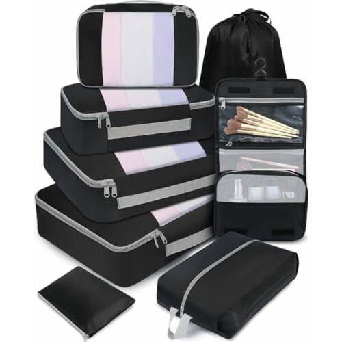 Packwürfel-Set Reiseorganizer für Koffer und Handgepäck