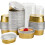 Mini aluminum baking cups with lids 2 oz 100-pack 1