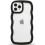 iPhone15 Θήκη Wave Edge με διάφανη ροζ αντικραδασμική προστασία TPU 1