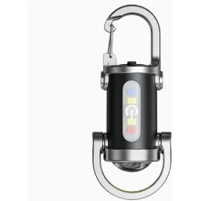 Φακός μπρελόκ EDC 1200Lumen Επαναφορτιζόμενος αδιάβροχος