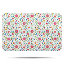 Pioneer Flower Floral badeværelsestæppe skridsikkert mikrofiber