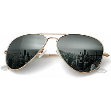 Lunettes de soleil aviateur polarisées avec protection UV