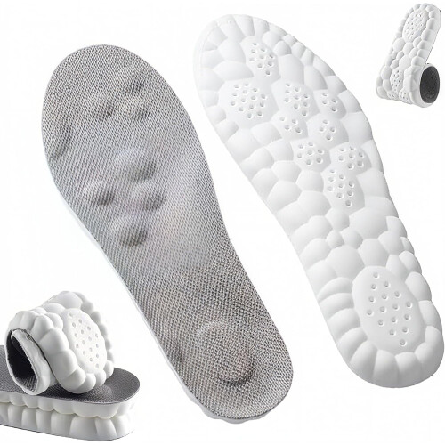 Cloud Memory Foam indlægssåler med svangstøtte og støddæmpning