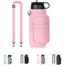 Waterfles draagtas met schouderriem (950 ml)