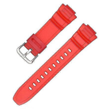 (Translucent Red) For Casio MCW-100H MCW-110H W-S220 HDD-S100 WV-200 AE-2000 Watch Band Strap