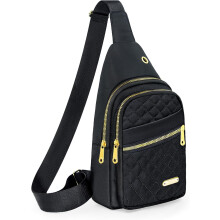 Bolsa transversal com alça ajustável e resistente à água