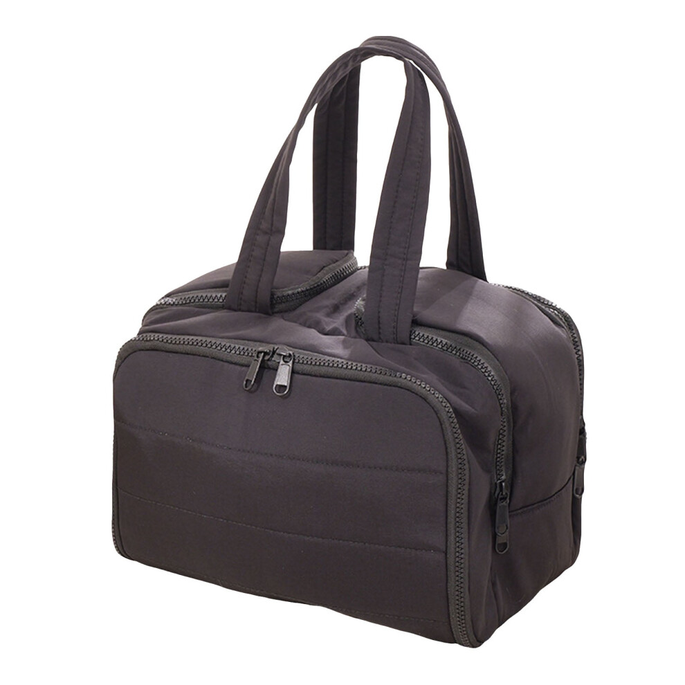 Women's Large Wide-Open Toiletry Bag with Wet-Dry