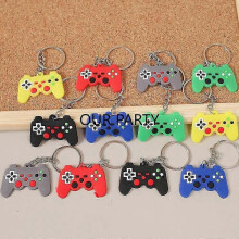 12-pack Mini Game Controller Keychains, Party Favors & Backpack Accessories